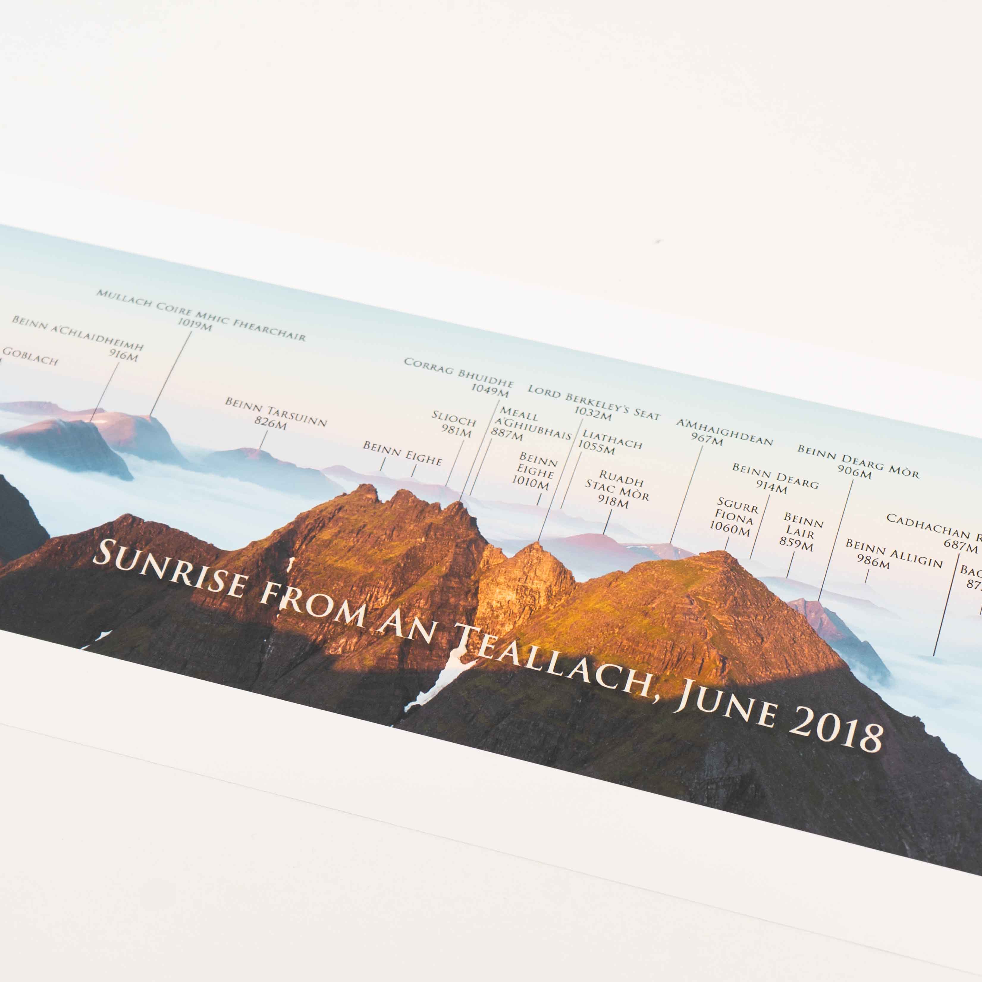 An Teallach Sunrise, Named Panorama, Photographed by Jack Marris - Image 9