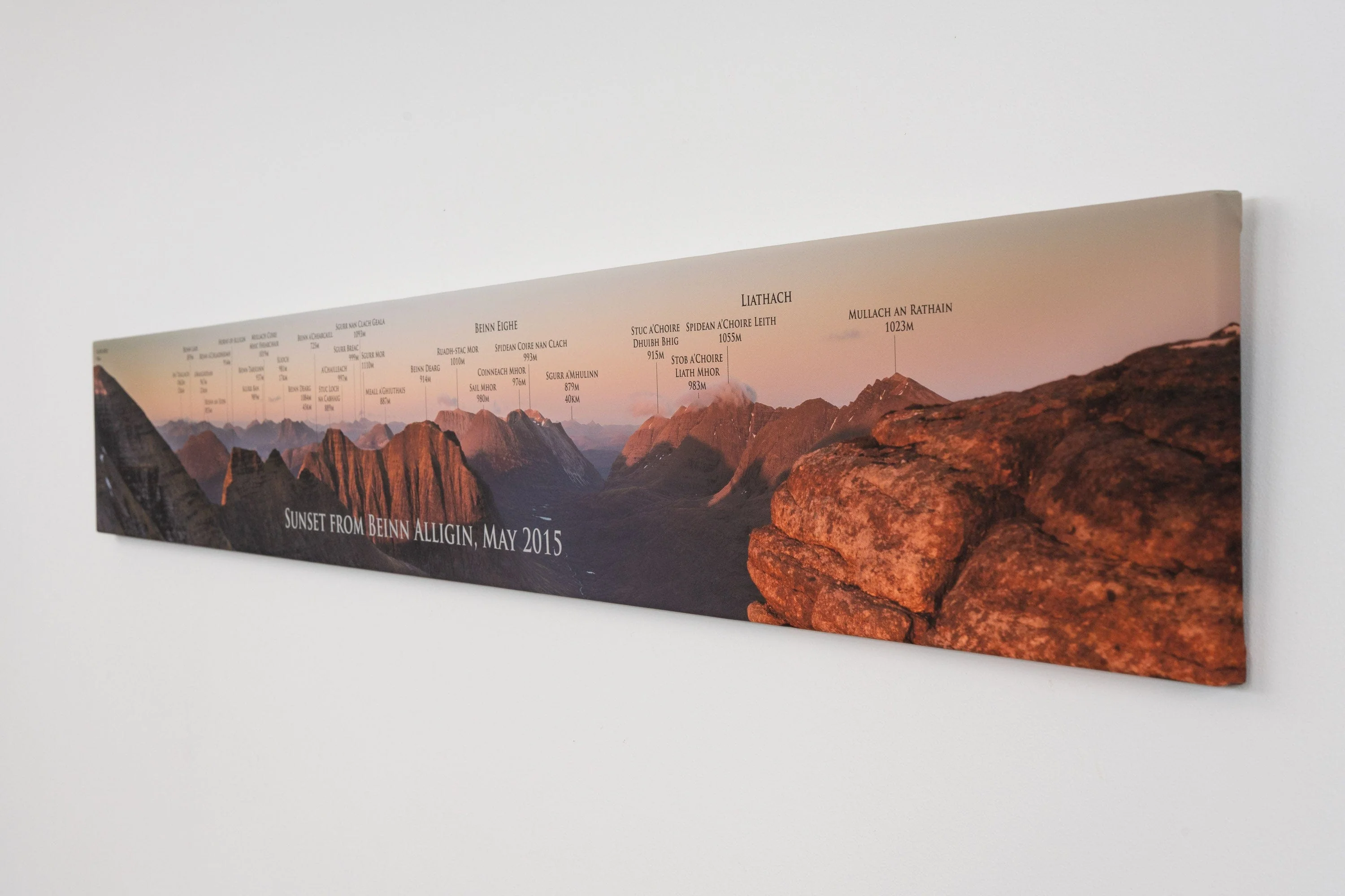 Beinn Alligin Sunset, Named Panorama, Photographed by Jack Marris - Image 8