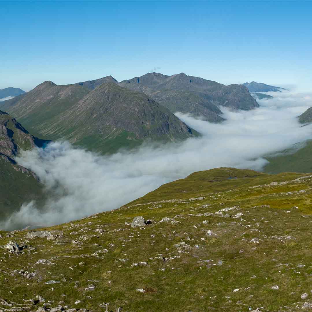 Buachaille Etive Mòr And Inversion Over Glen Coe From Beinn a’ Chrùlaiste, Photographed By Jack Marris - Image 10