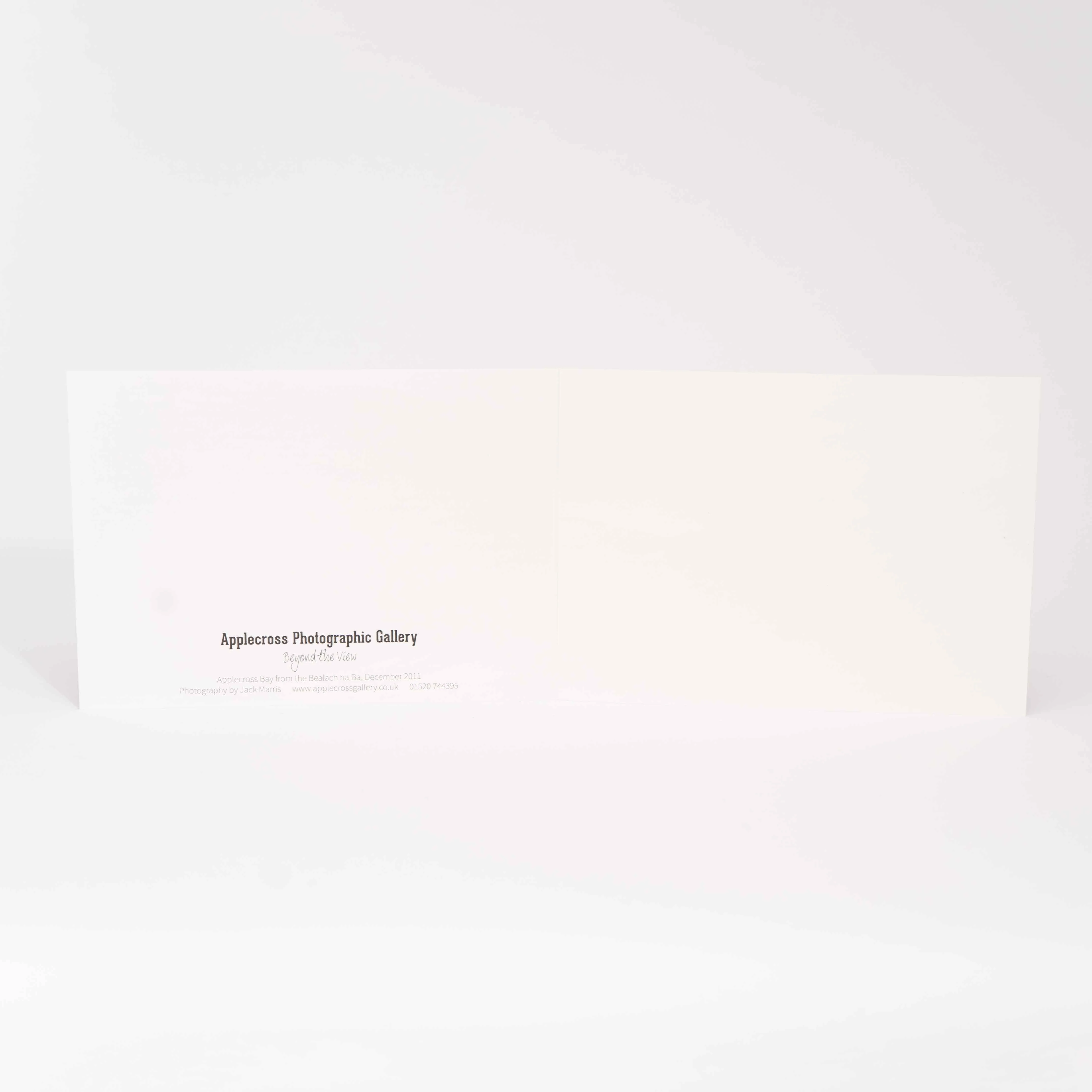 Greeting Card, Applecross Bay From The Bealach, Photographed By Jack Marris - Image 4