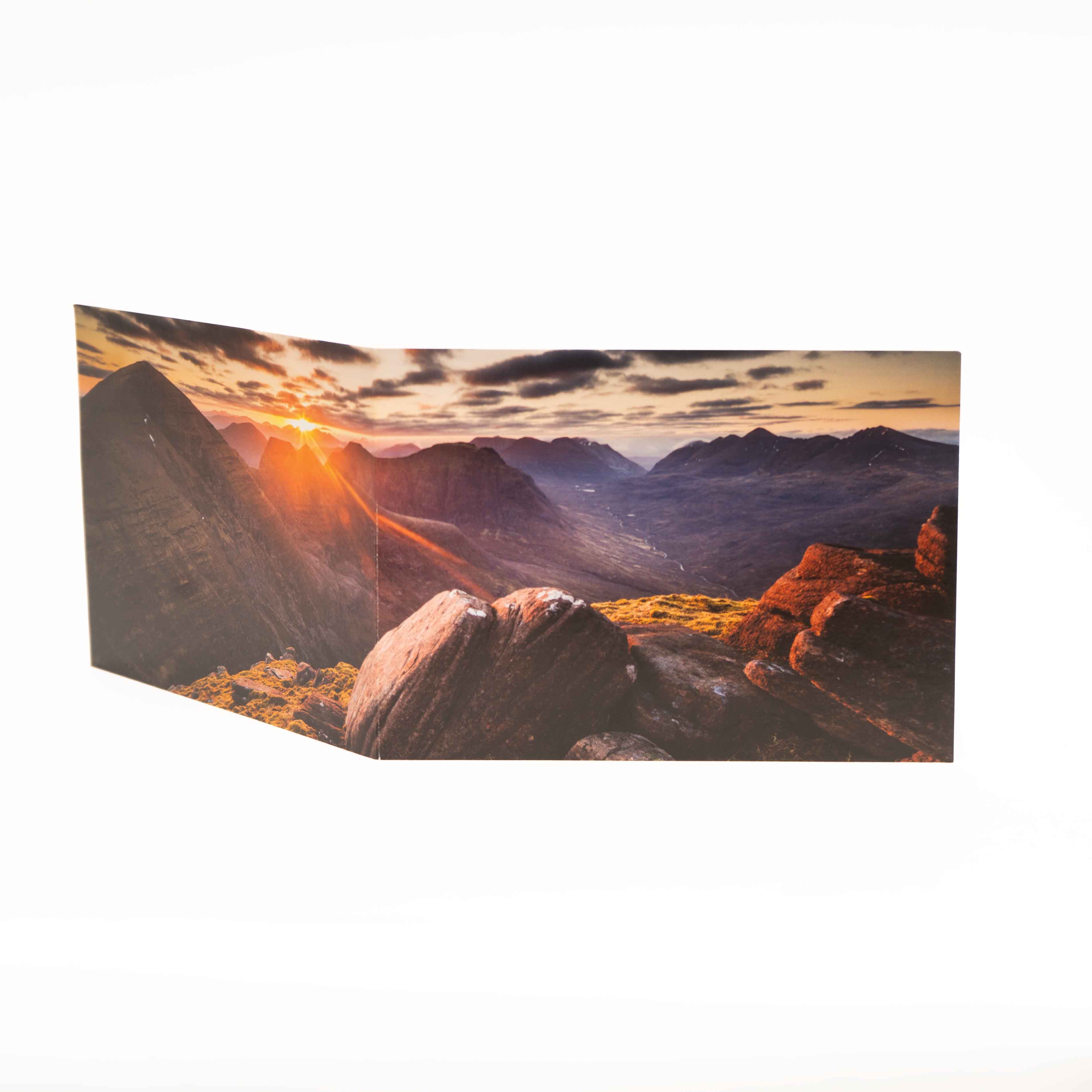 Greeting Card, Beinn Alligin Sunrise, Photographed By Jack Marris - Image 4