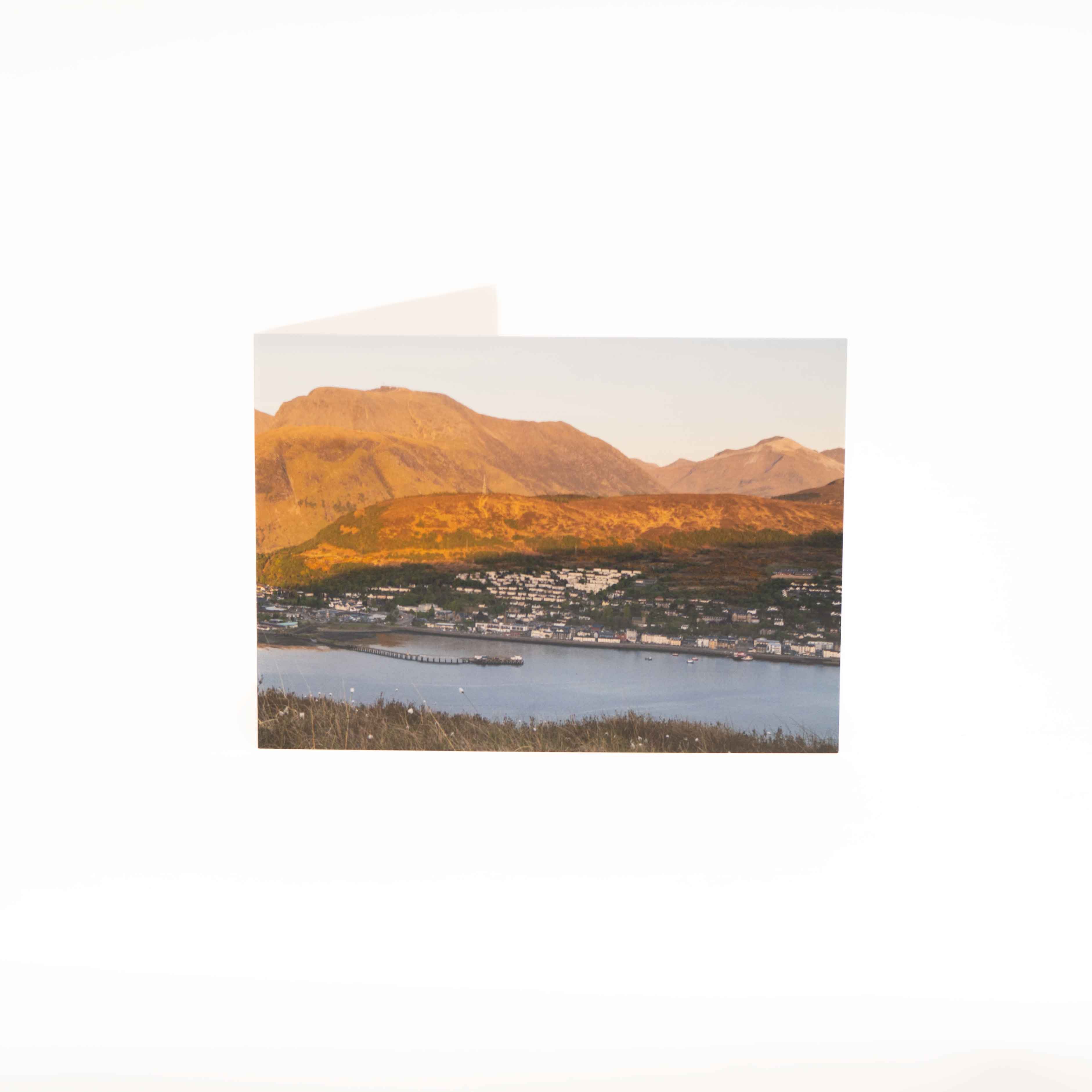 Greeting Card, Ben Nevis and Fort William, Photographed by Jack Marris - Image 3