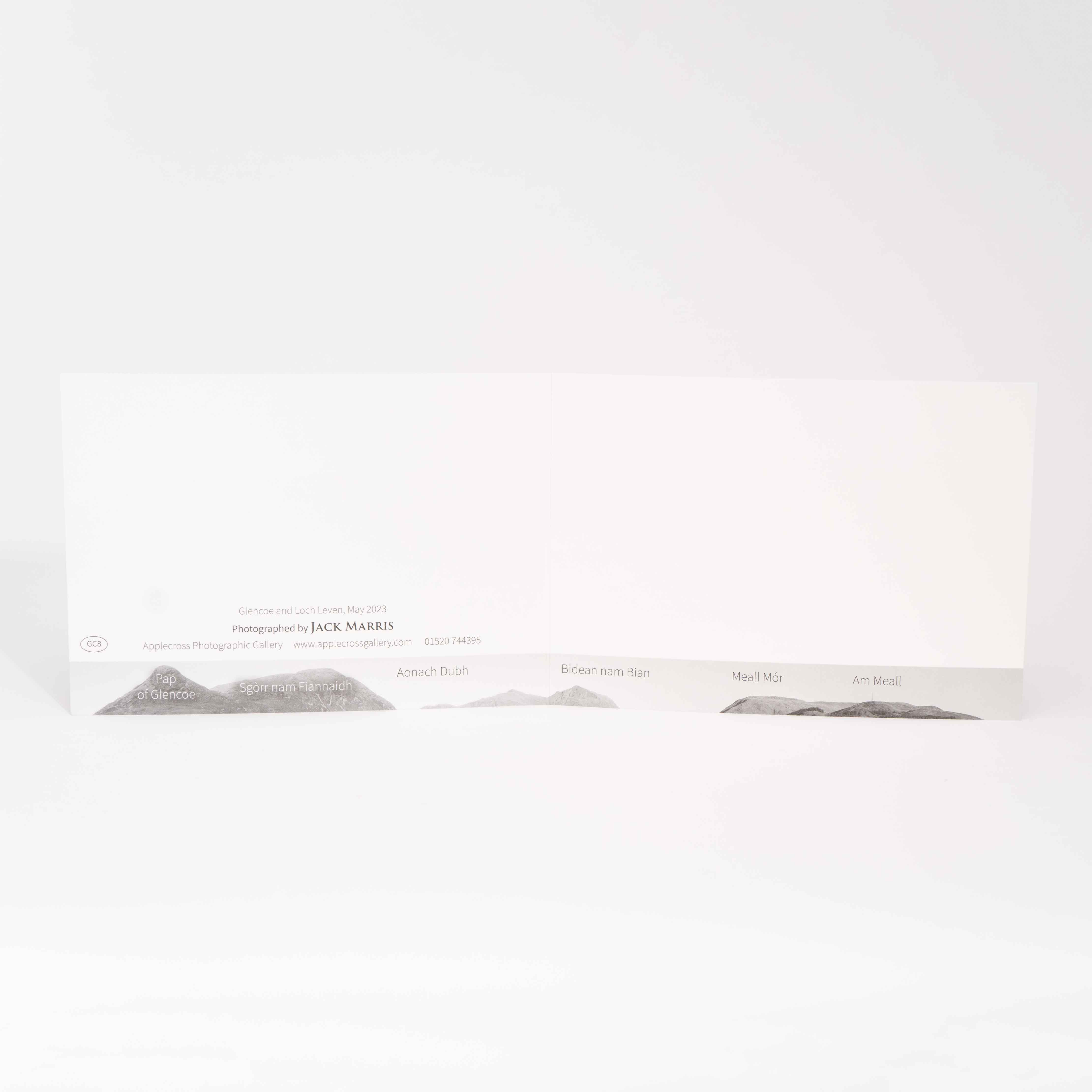 Greeting Card, Glencoe Village and Loch Leven, Photographed By Jack Marris - Image 4