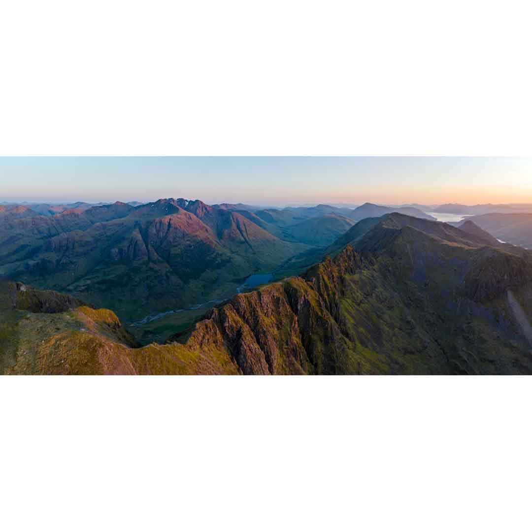 Greeting Card, Sunset on the Aonach Eagach, Photographed By Jack Marris - Image 6