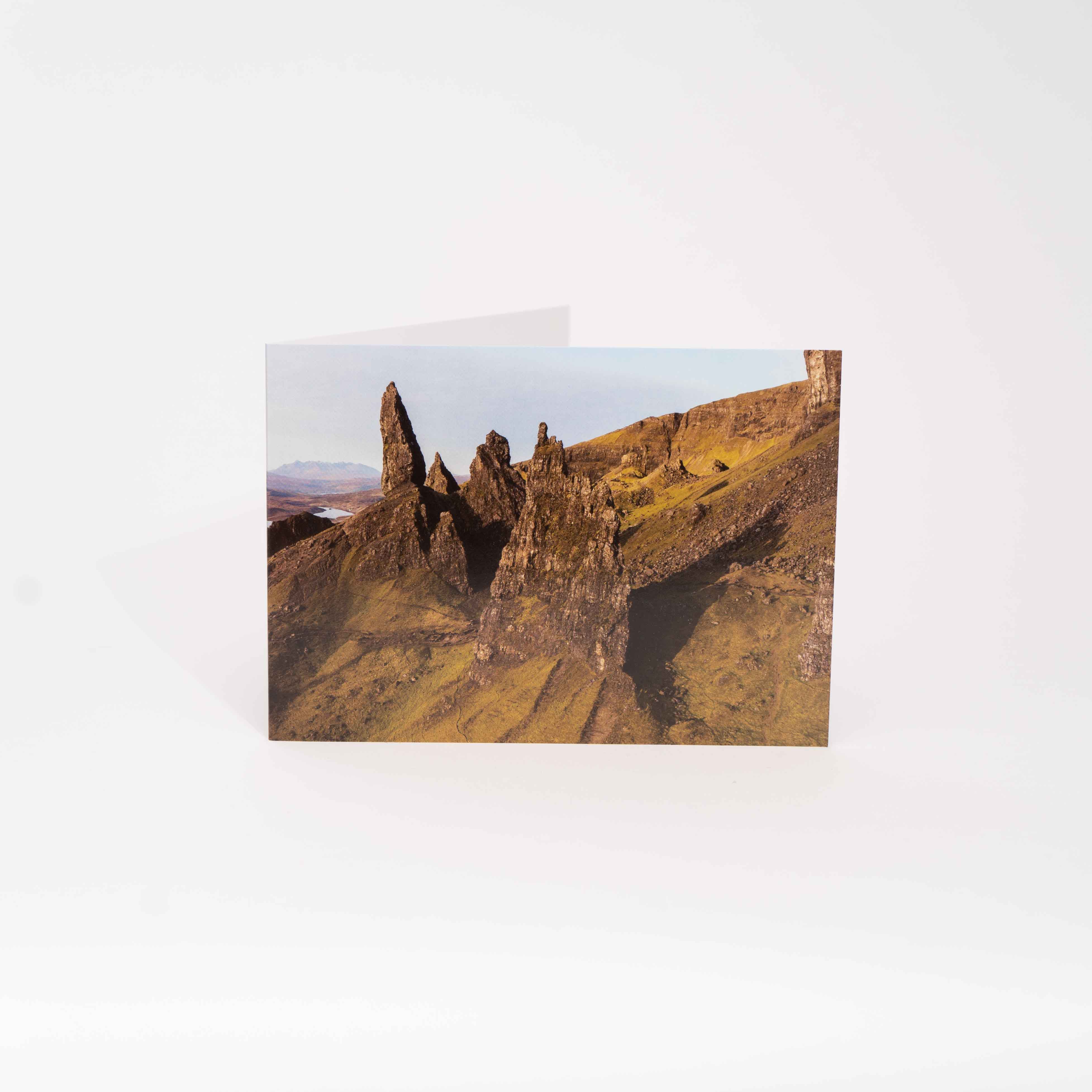 Greeting Card, The Old Man of Storr and the Cuillin Hills, Photographed By Jack Marris - Image 2