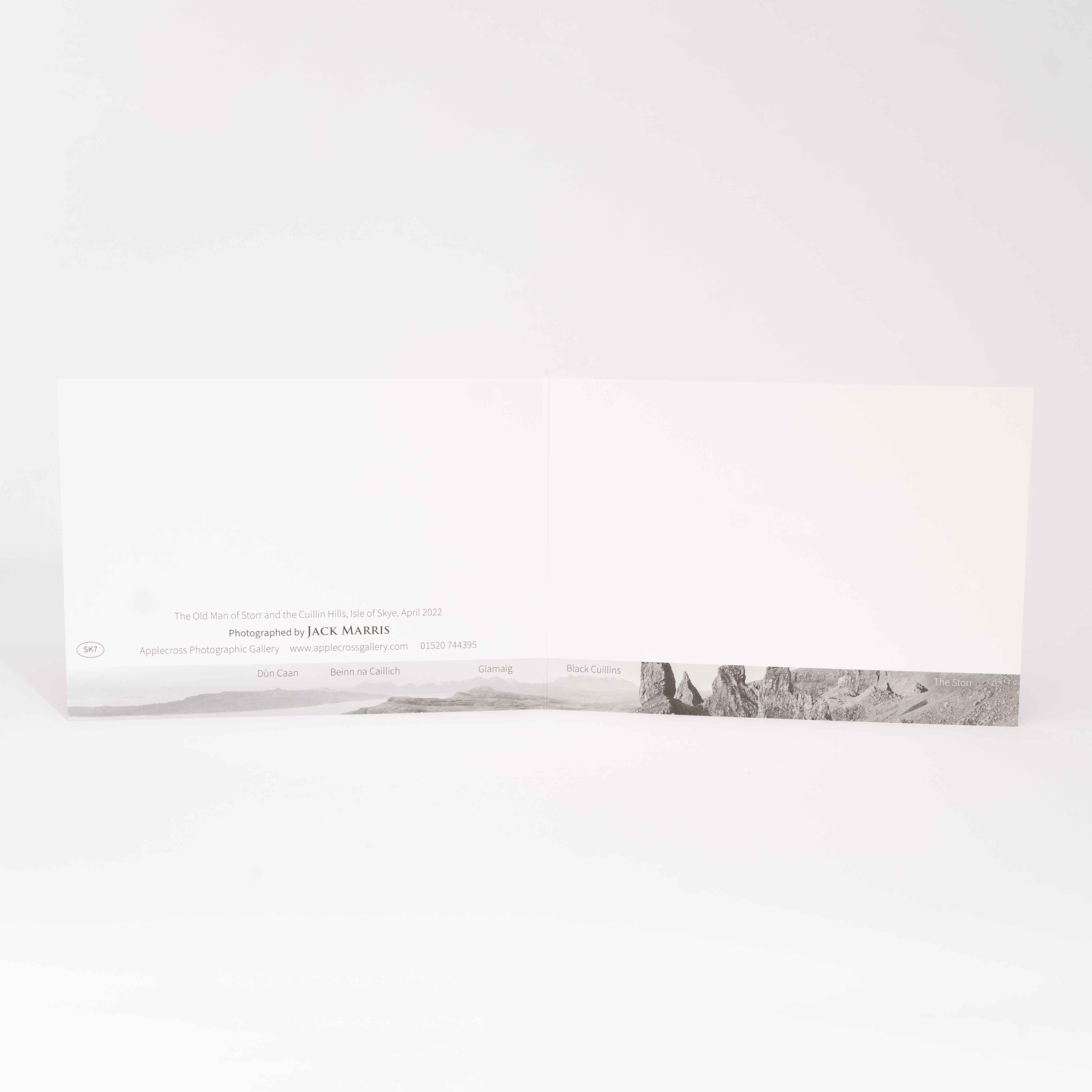 Greeting Card, The Old Man of Storr and the Cuillin Hills, Photographed By Jack Marris - Image 4