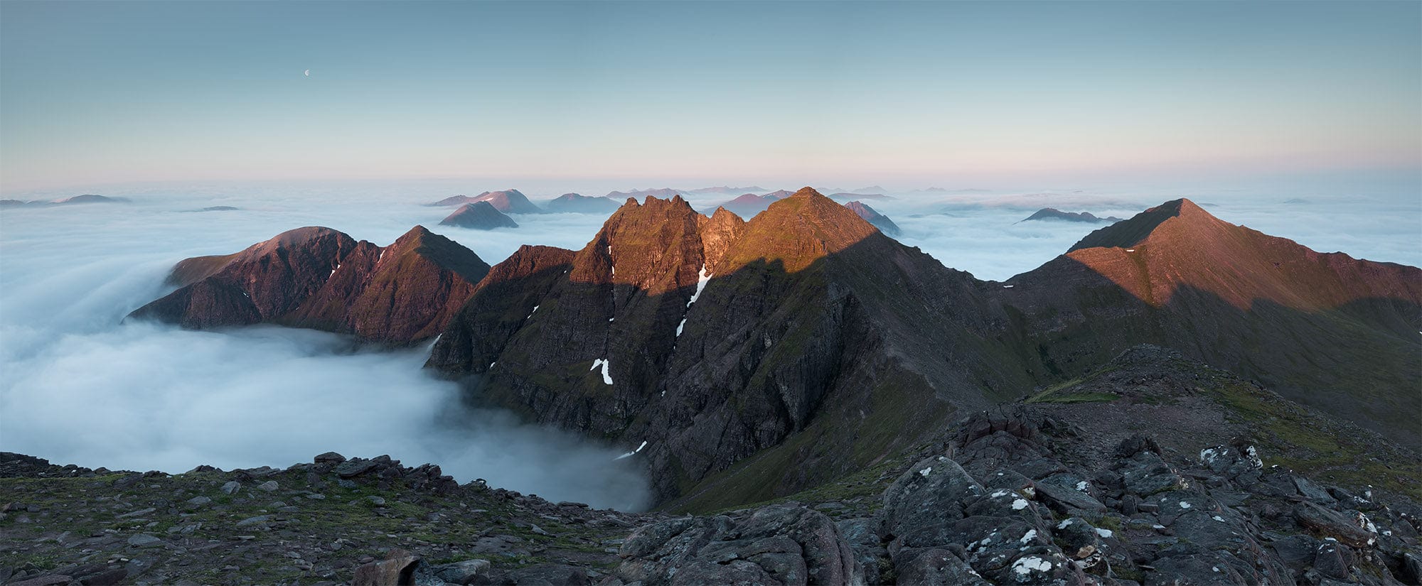 Outlet An Teallach Sunrise Photographed by Jack Marris Canvas 40x16 inches - Image 2