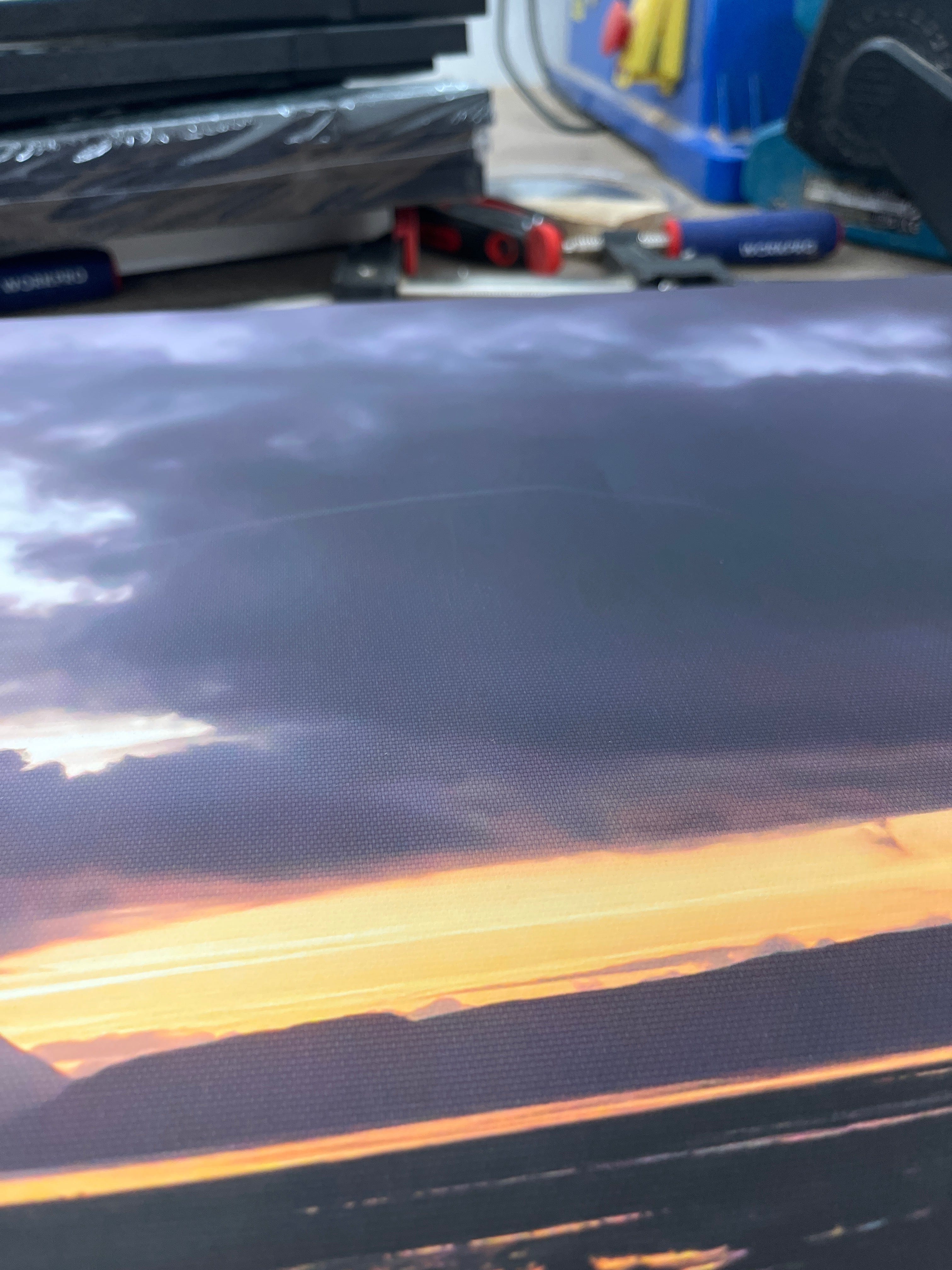 Outlet Applecross Bay Reflection Photographed by Jack Marris Canvas 36x24 inches - Image 3