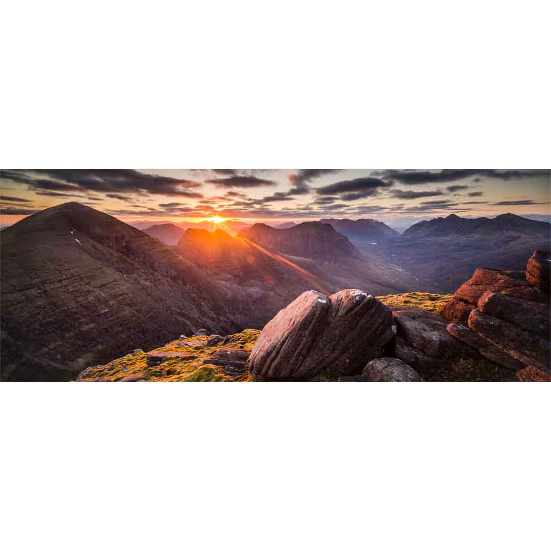 Greeting Card, Beinn Alligin Sunrise, Photographed By Jack Marris