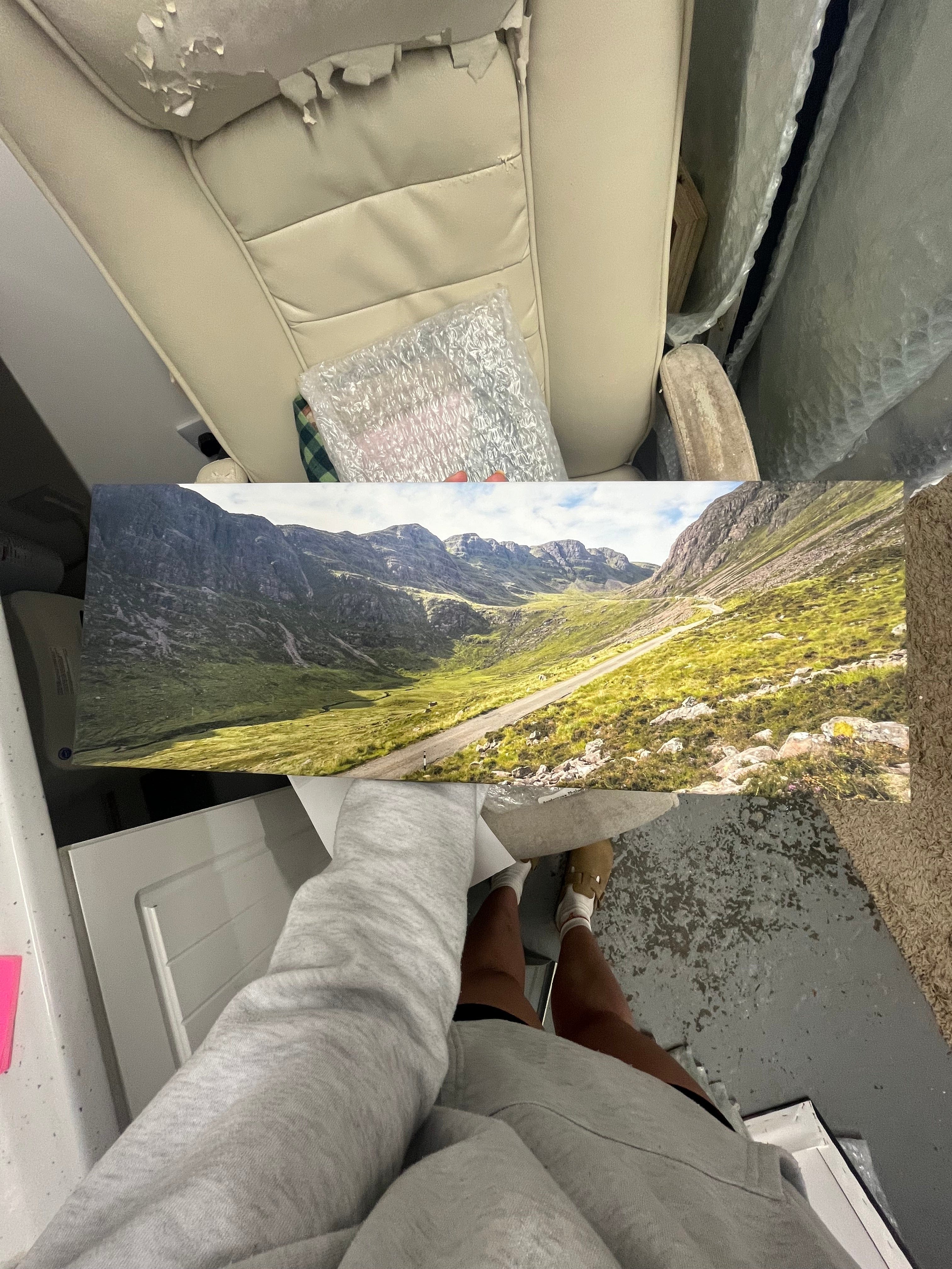 Outlet September Bealach Photographed by Jack Marris Canvas 22x8 inches - Image 3