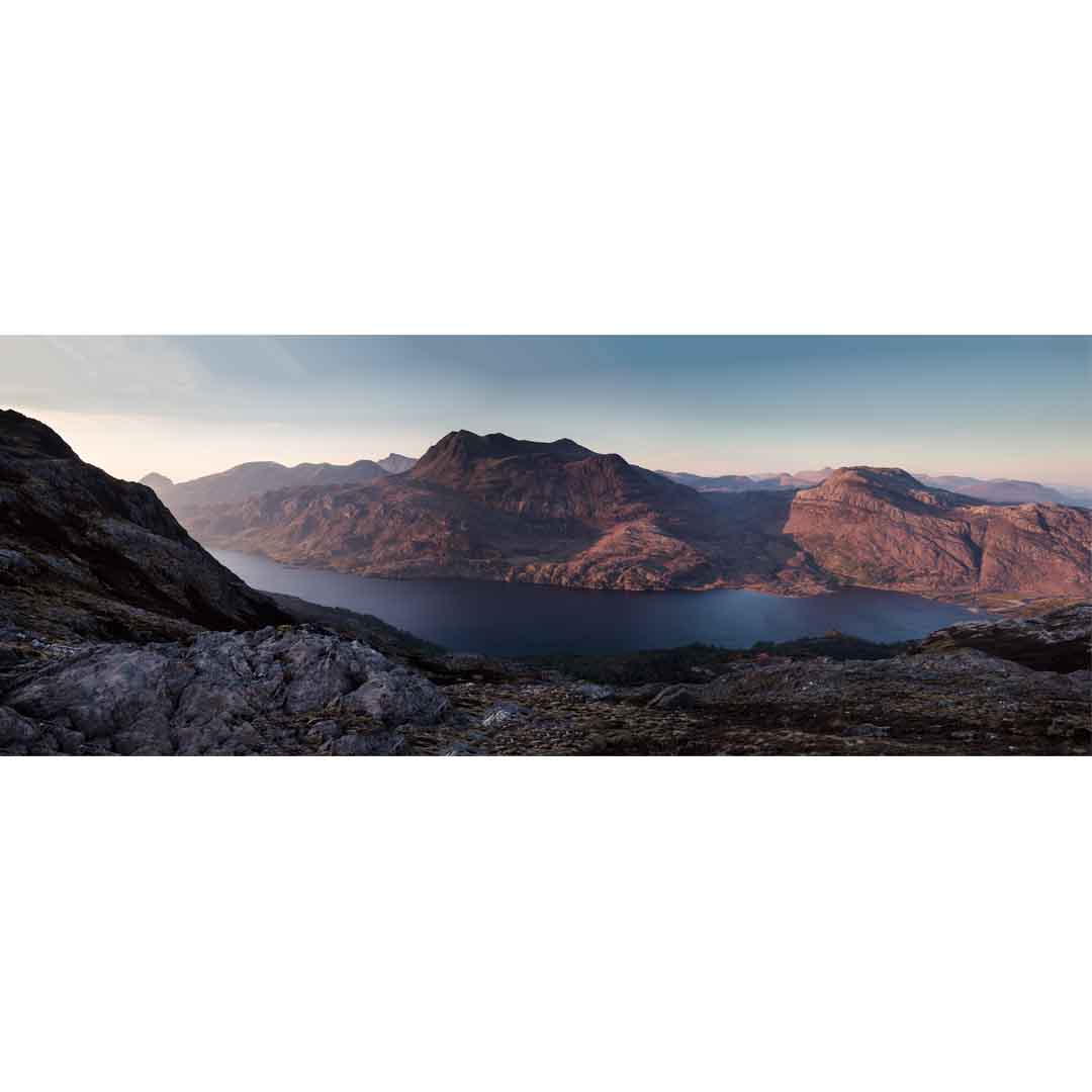 Greeting Card, Sunset over Loch Maree and Siloch, Photographed By Jack Marris - Image 6