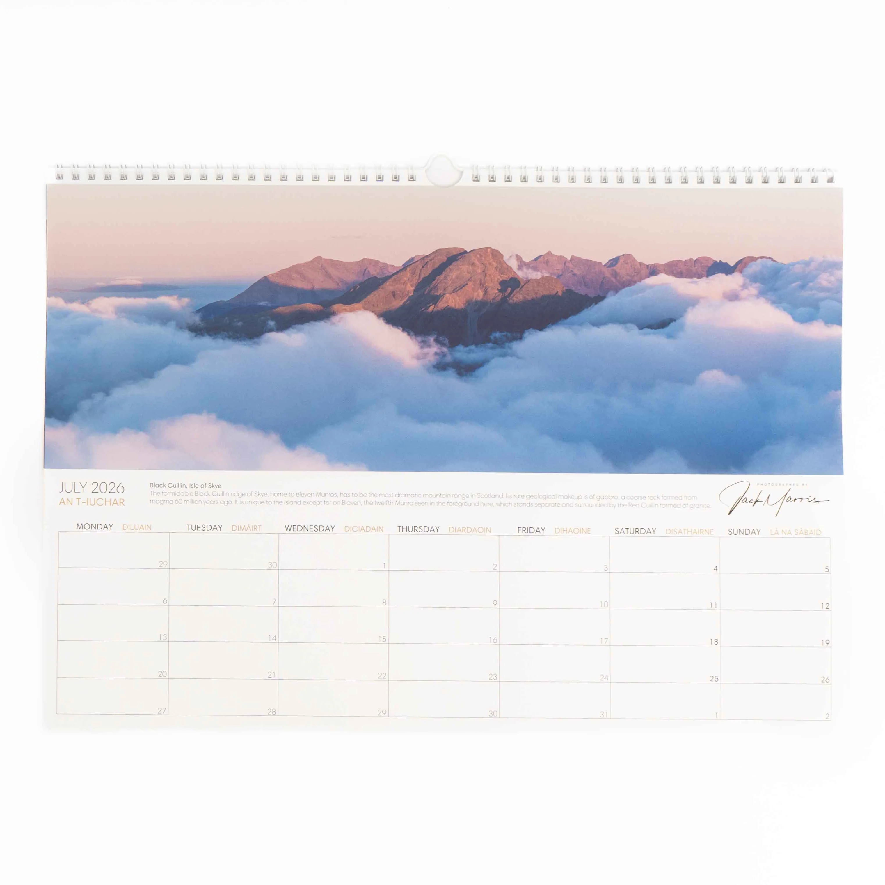 The Photographed By Jack Marris 2026 Scottish Landscape Calendar - Image 11