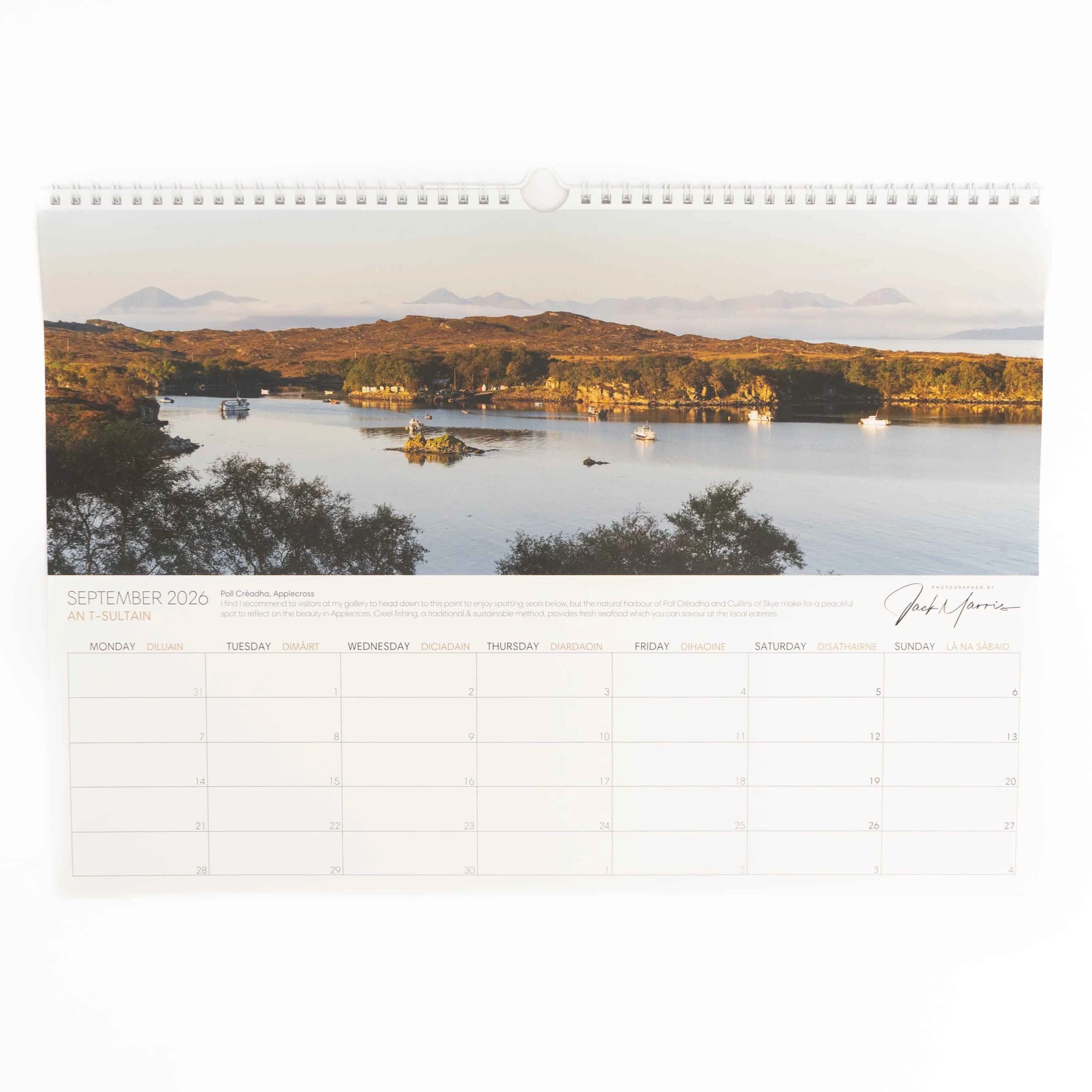 The Photographed By Jack Marris 2026 Scottish Landscape Calendar - Image 13