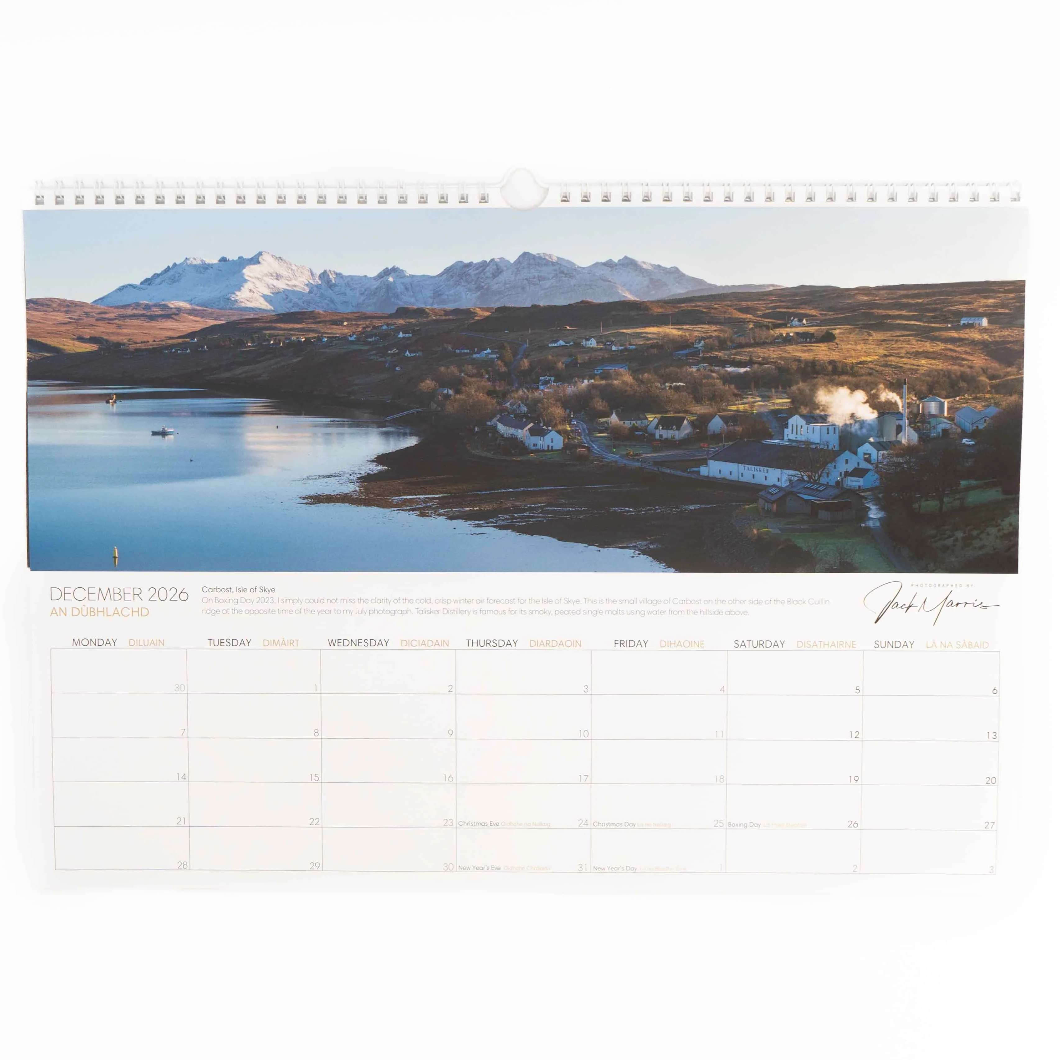The Photographed By Jack Marris 2026 Scottish Landscape Calendar - Image 14