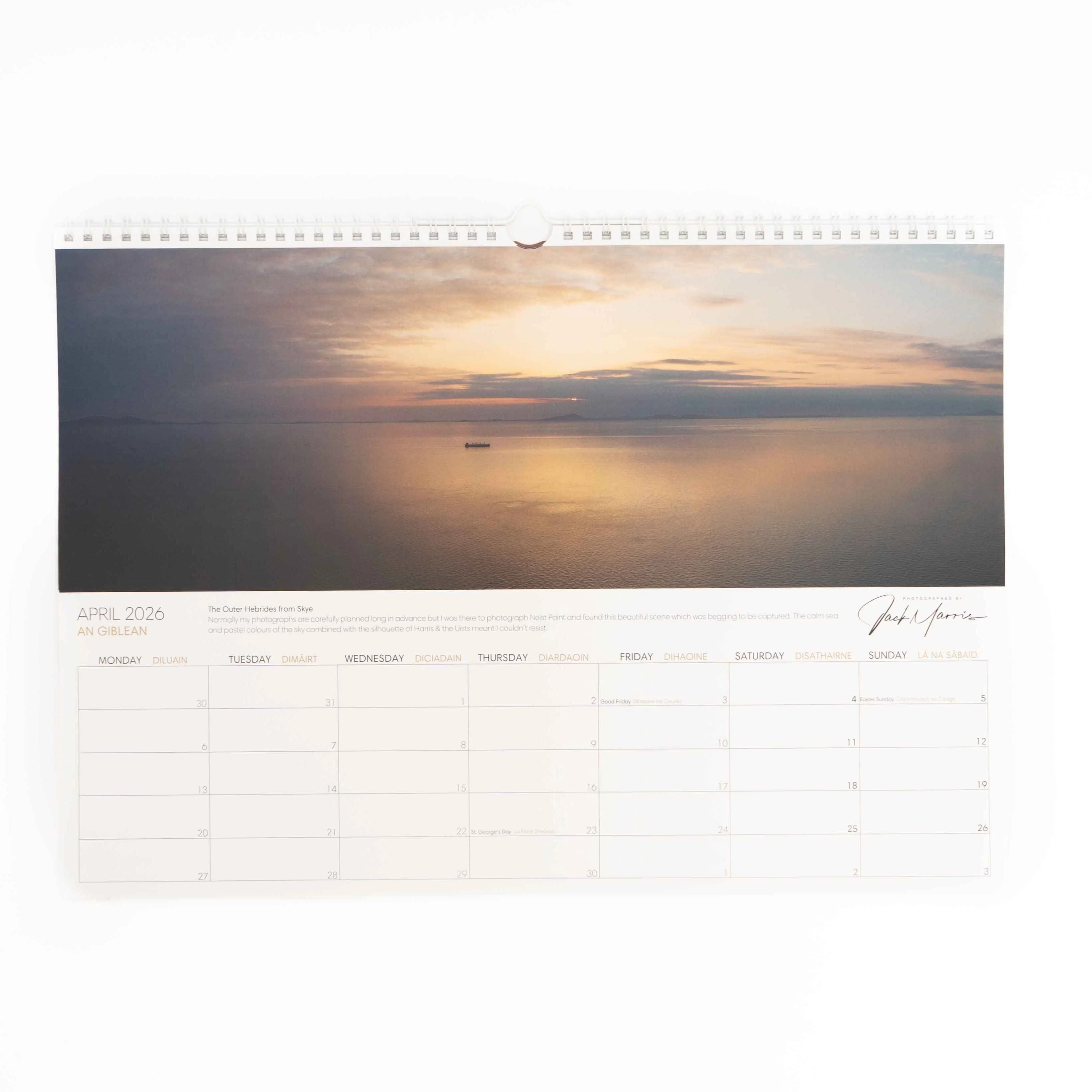 The Photographed By Jack Marris 2026 Scottish Landscape Calendar - Image 9