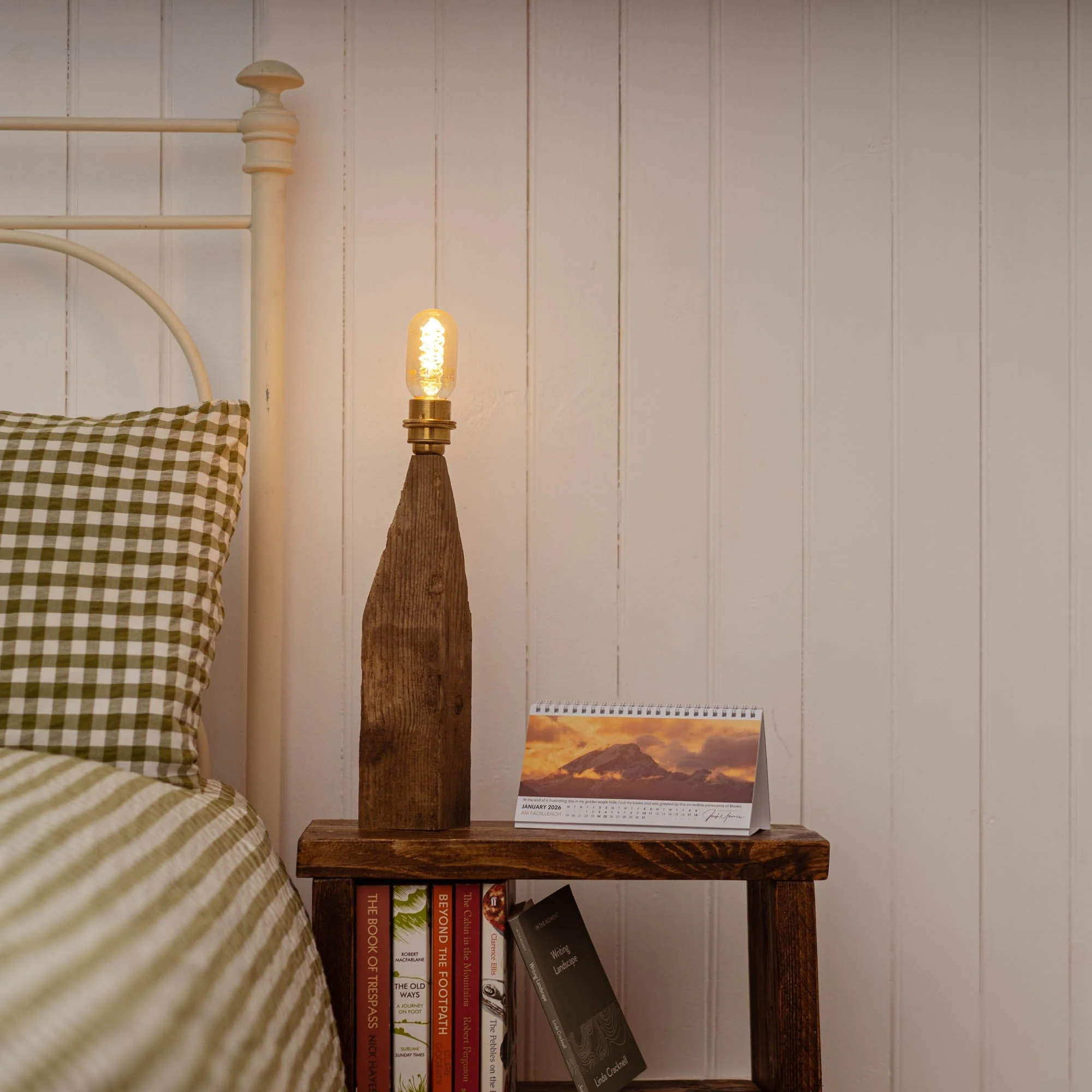 Rustic Larch Fairy Table Lamp - Image 10