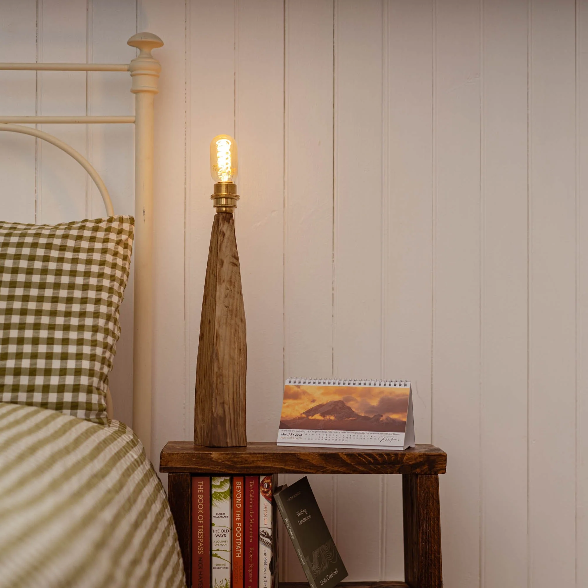 Rustic Larch Fairy Table Lamp - Image 11